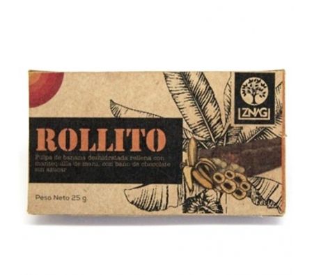 ROLLITO ZNAG BANANA DESHIDRATADA CHOCO/MANI 25G