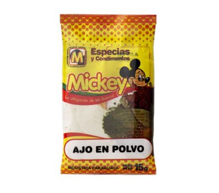 AJO EN POLVO MICKEY 15GR