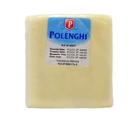 QUESO MUZZARELLA POLENGHI FETAS