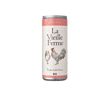 VINO LA VIEILLE FERME ROSE LATA 250ML