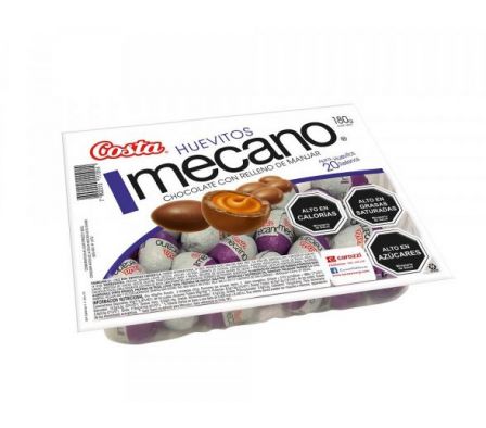 HUEVO DE PASCUA COSTA BANDEJA MECANO 9GR