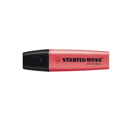 RESALTADOR STABILO BOSS ROJO ILUMINADOR X UND
