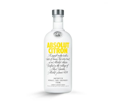 VODKA ABSOLUT CITRON 750ML