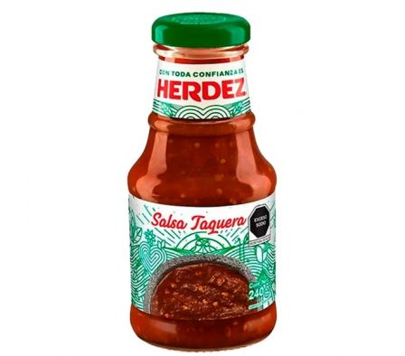 SALSA HERDEZ TAQUERA 240GR