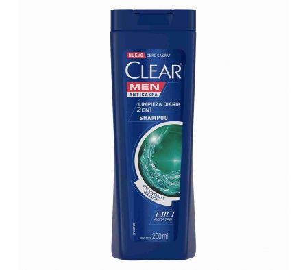 SHAMPOO CLEAR 2 EN 1 ANTICASPA 200ML