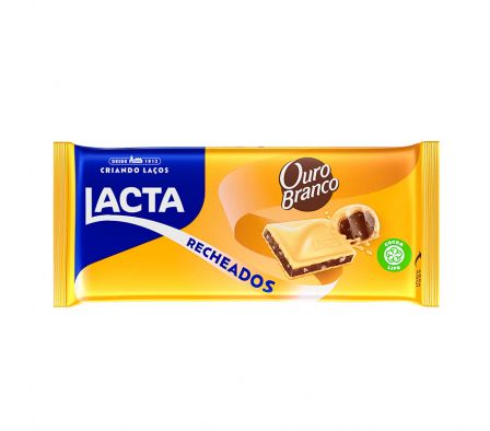 CHOCOLATE LACTA OURO BLANCO 98GR