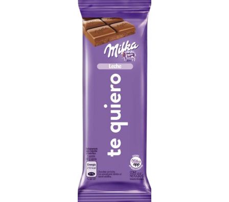 CHOCOLATE MILKA LECHE TABLETA 55 GR
