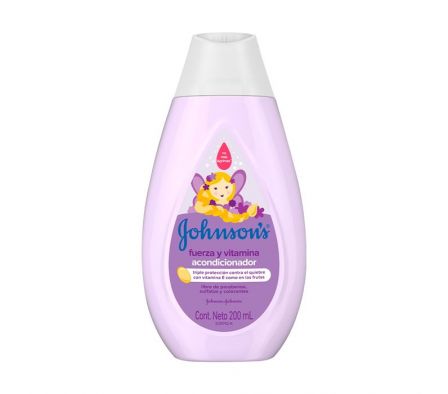 ACONDICIONADOR JOHNSONS FUERZA Y VITAMINA 200 ML