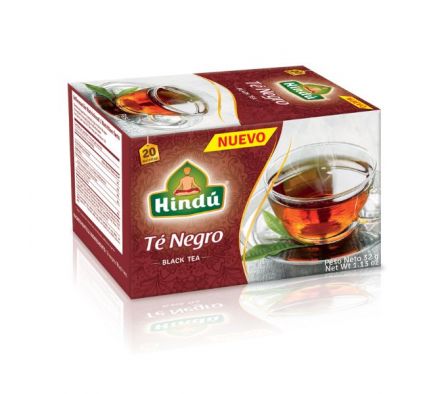 TE NEGRO HINDU ORIGINAL 20 SAQ.