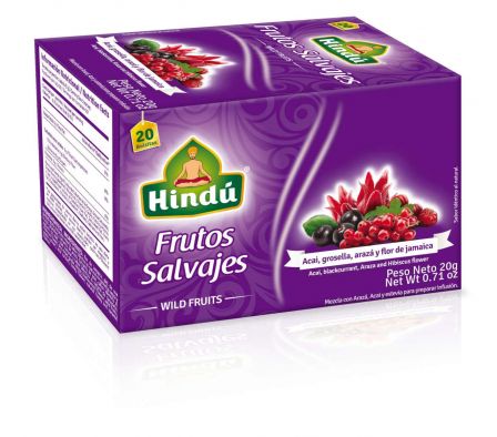 INFUSIONES HINDU DE FRUTOS SALVAJES CAJA 20SAQ