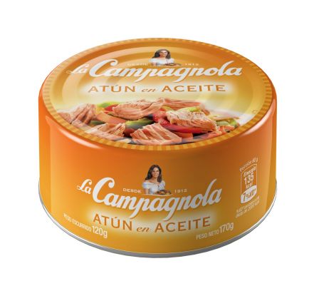 CAMPAGÑOLA ATUN E/ACEITE LC 170GR