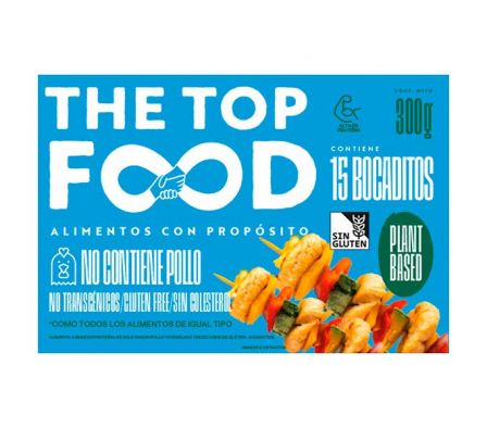 BOCADITOS THE TOP FOOD POLLO DE SOJA 300GR