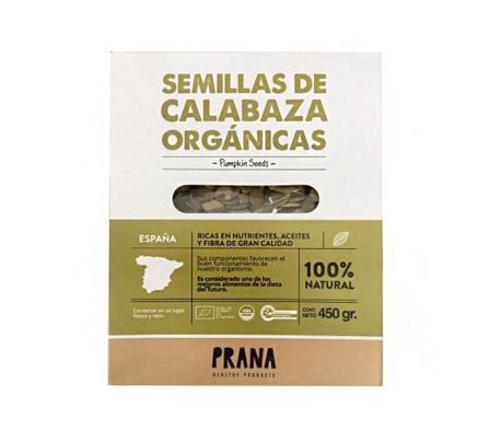 SEMILLAS DE CALABAZA ORGANICA 450 GR