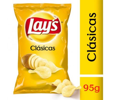 PAPAS FRITAS LAYS CLASICAS 95GR