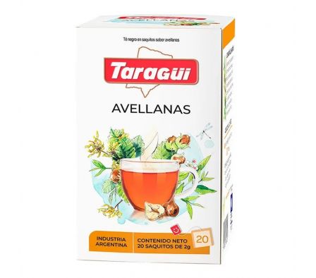 TE TARAGUI AVELLANAS 20X2GR