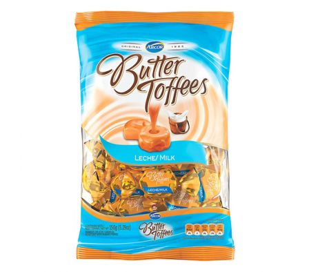 CARAMELOS  DE LECHE  TOFFES  825GR.