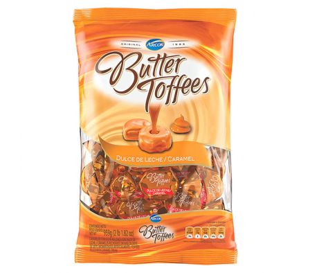 BUTTER TOFFE RELLENO DULCE DE LEC 6X957G.