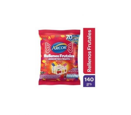 CARAMELO ARCOR RELLENO FRUTAL 150GR