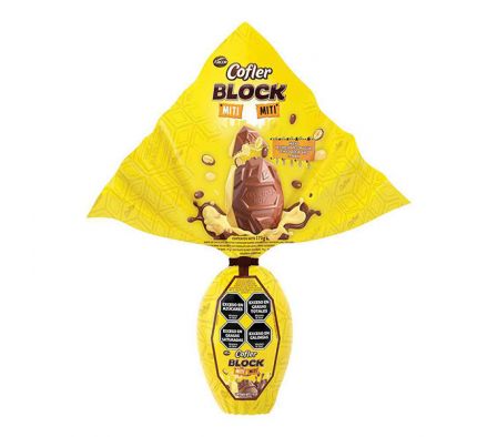 HUEVO DE PASCUA COFLER BLOCK MITI MITI 170 GR