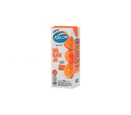 JUGOS ARCOR NARANJA TETRA 200ML