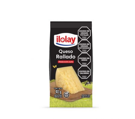 QUESO ILOLAY RALLADO 40 GRS