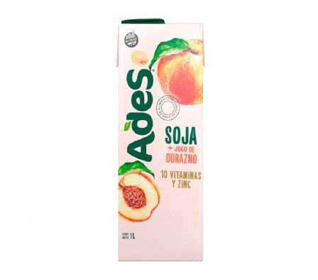 JUGO ADES DURAZNO MULTI 10 1 LT 