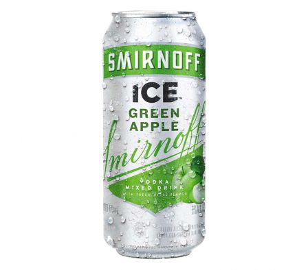 VODKA SMIRNOFF ICE GREEN APPLE LATA 473ML