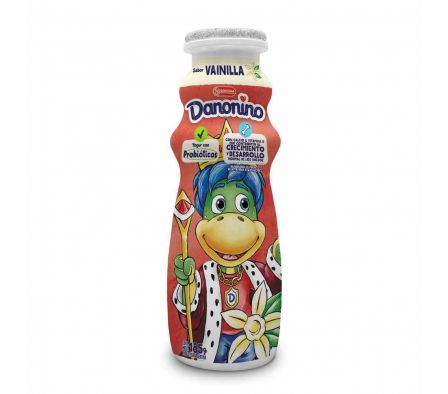 YOGUR DANONINO FRUTILLA BOTELLITA 185GR