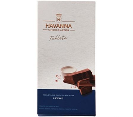 CHOCOLATE TABL.LECHE HAVANNA  X80G