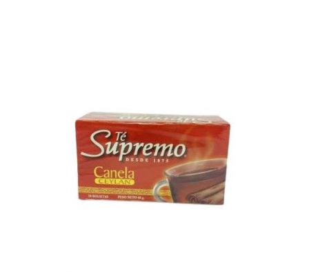 TE SUPREMO AROMATICO CANELA 20 UNID