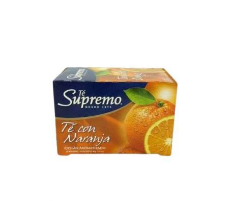 TE SUPREMO AROMATICO NARANJA 20 UNID