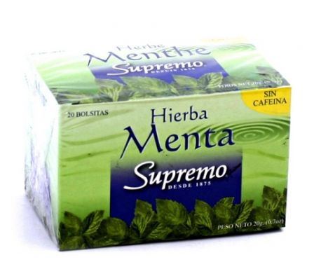 TE SUPREMO MENTA 20 UNID