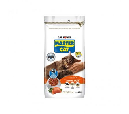 ALIM.P/GATO MASTER CAT 3KL SALMON SARDINA