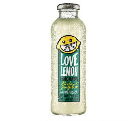 LIMONADA LOVE LEMON MENTA Y JENGIBRE 475ML