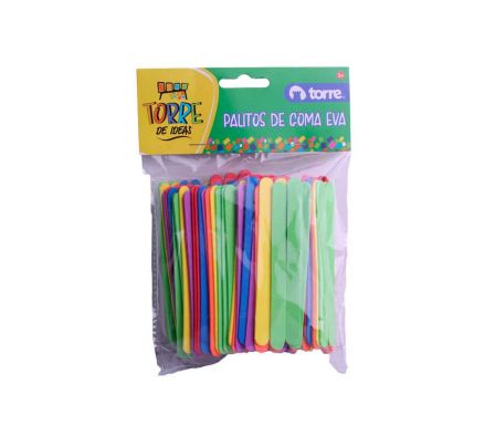 PALITOS DE GOMA EVA TORRE XPAQ,