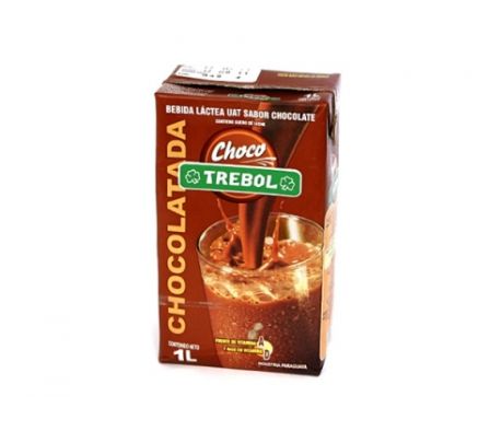 TREBOL CHOCOLATADA TETRA 12*1 LIT.