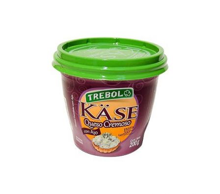 TREBOL QUESO UNTABLE SABOR AJO 200 GR