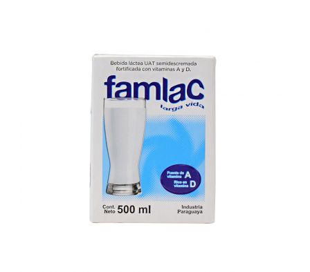 BEBIDA LACTEA FAMLAC LARGA VIDA 500ML