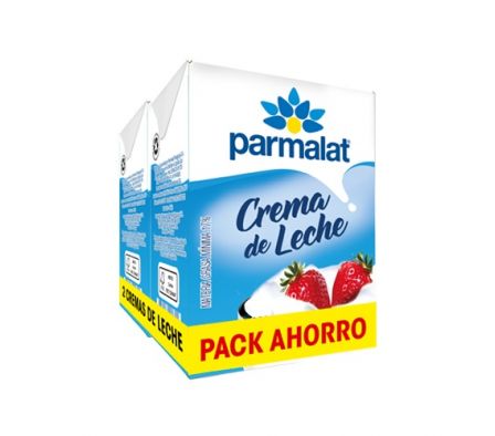 PACK PARMALAT 2 CREMAS DE LECHE UHT 200GR
