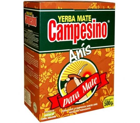 YERBA MATE CAMPESINO C/ANIS 500 GR