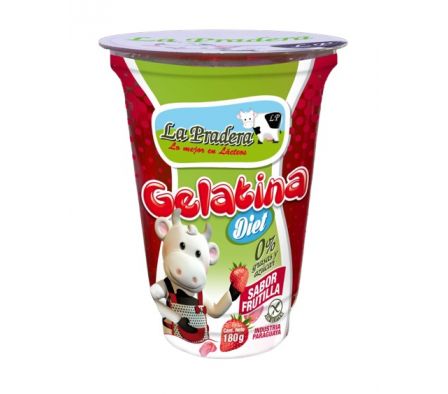 GELATINA DIET.FRUTILLA LA PRADERA 140GR