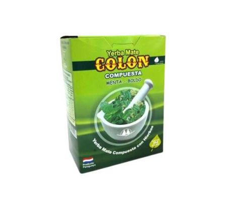 YERBA MATE COLON COMPUESTA MENTA BOLDO 500GR