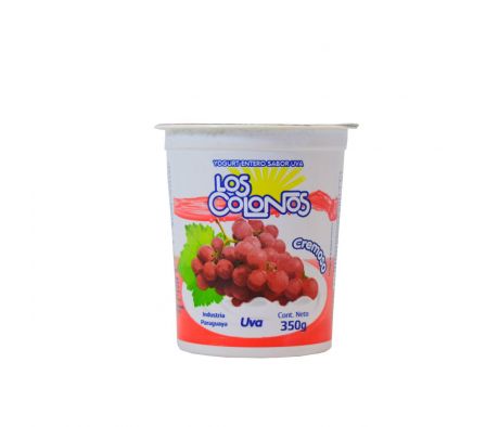 YOGHURT ENTERO SAB/UVA 350 GR