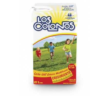 LECHE UHT CRECIMIENTO 1 LT LOS COLONOS