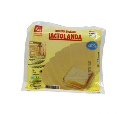 QUESO LACTOLANDA DAMBO FETEADO PACK DE 500GR.