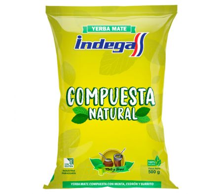 YERBA INDEGA COMPUESTA PLASTICO 500 GR