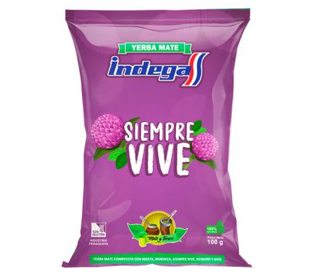 YERBA INDEGA SIEMPRE VIVE PALST.100GR