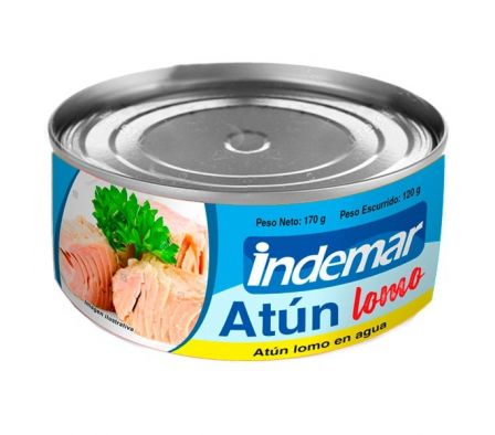 ATUN INDEMAR LOMO EN AGUA 160GRS