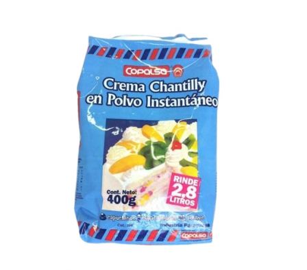 CREMA CHANTILLY COPALSA X 400G 
