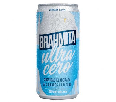 CERVEZA BRAHMA ULTRA CERO LATA 269 ML 